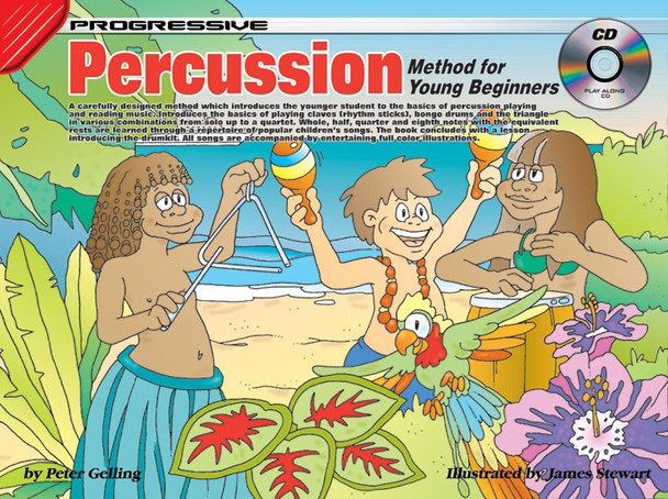 Progressive Percussion Method For Young Beginners Bk/CD