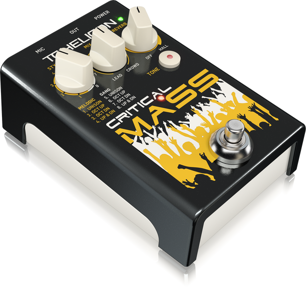 TC Electronic Critical Mass Vocal Pedal