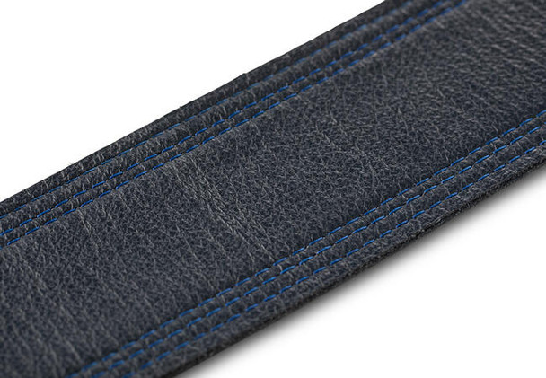 Taylor Blue Denim 2.5" Guitar Strap - Navy Edge