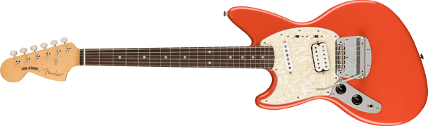 Fender Kurt Cobain Jag-Stang® Left-Hand, Rosewood Fingerboard, Fiesta Red