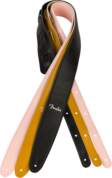 Fender Vegan Leather Strap, Shell Pink, 2.5"