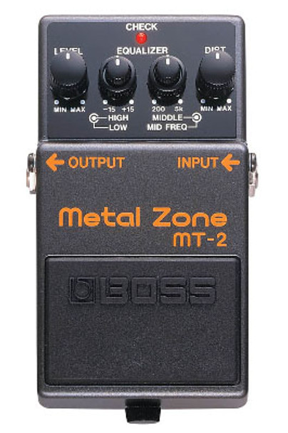 Boss MT-2 Metal Zone Distortion Pedal