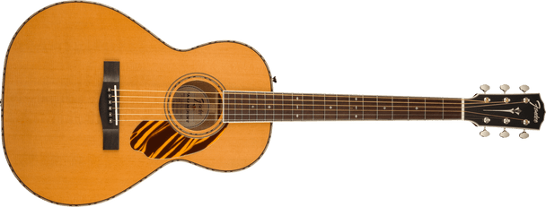 Fender PS-220E Parlor, Ovangkol Fingerboard, Natural