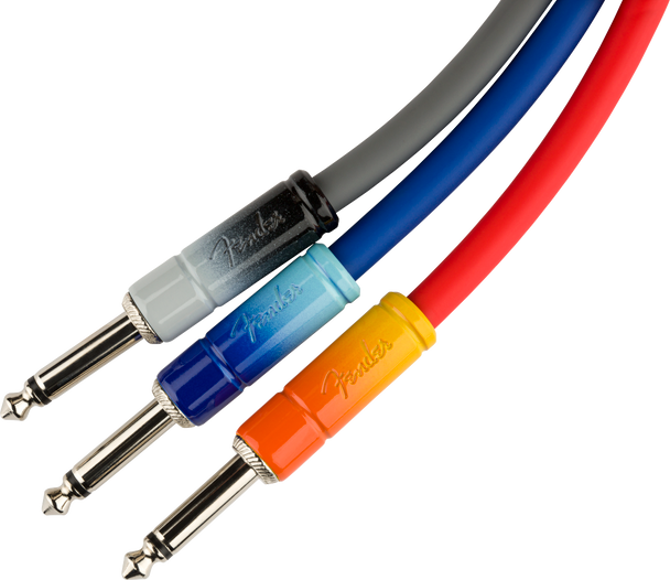 Fender 10' Ombré Cable, Tequila Sunrise