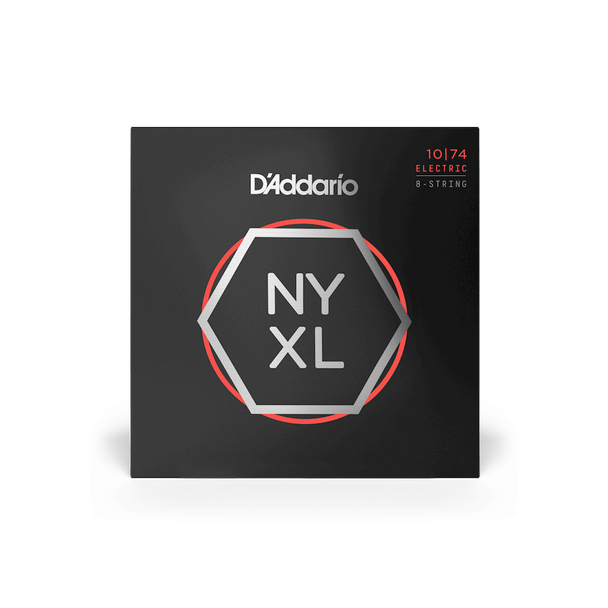 D'Addario Electric Strings NYXL 10-74 - 8 String Set