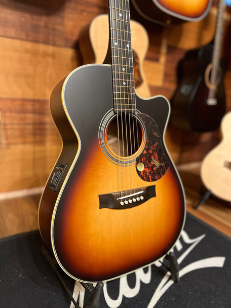 Maton EBG808C Nashville Acoustic/Electric Guitar Custom Sunburst