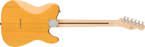 Squier  Affinity Series™ Telecaster® Left-Handed, Maple Fingerboard, Black Pickguard, Butterscotch Blonde