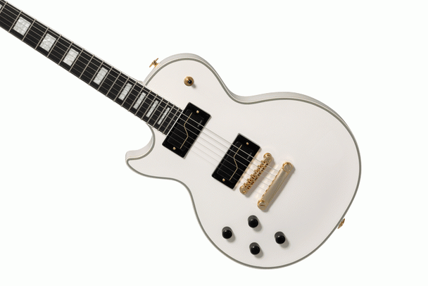 Epiphone Matt Heafy Les Paul Custom Origins Left Handed - Bone White