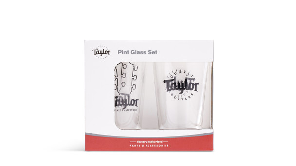 Taylor Pint Glass, Two Pack