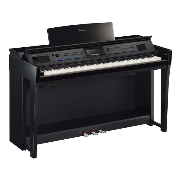 Yamaha Clavinova CVP905 Digital Piano - Polished Ebony **BONUS YH-WL500 WIRELESS HEADPHONE OFFER**