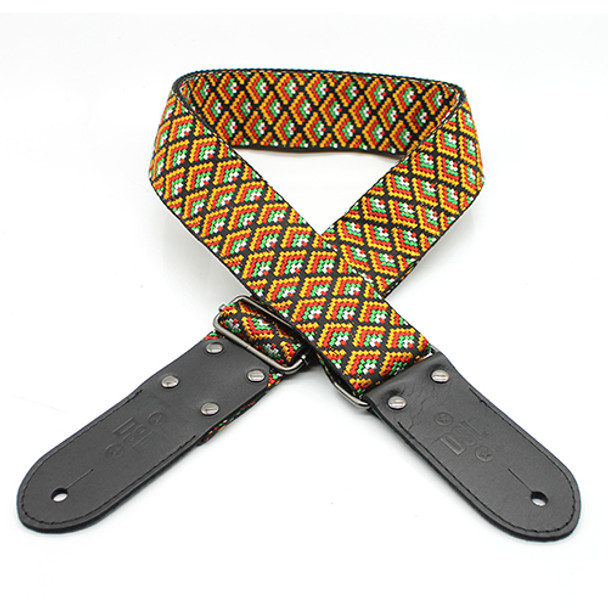 DSL Jacquard Weaving GEO-ORANGE Strap