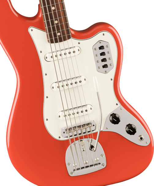 Fender Vintera® II '60s Bass VI, Rosewood Fingerboard, Fiesta Red