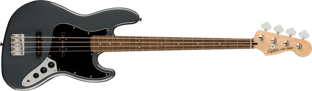 Squier Affinity Series Jazz Bass, Laurel Fingerboard, Charcoal Frost Metallic