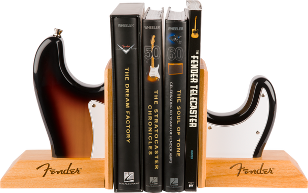 Fender Strat Body Bookends, Sunburst