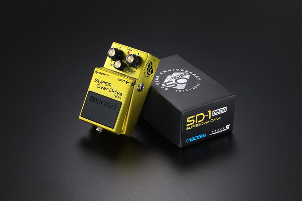Limited Edition Boss SD-1 Super Overdrive - 50th Anniversary Pedal