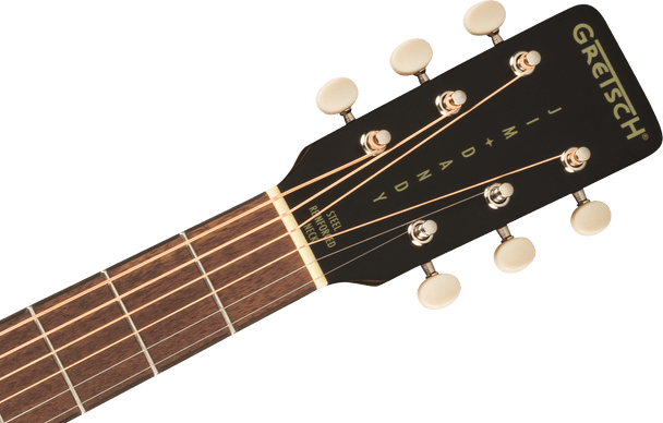 Gretsch Jim Dandy Deltoluxe Concert, Walnut Fingerboard, Tortoiseshell Pickguard, Black Top