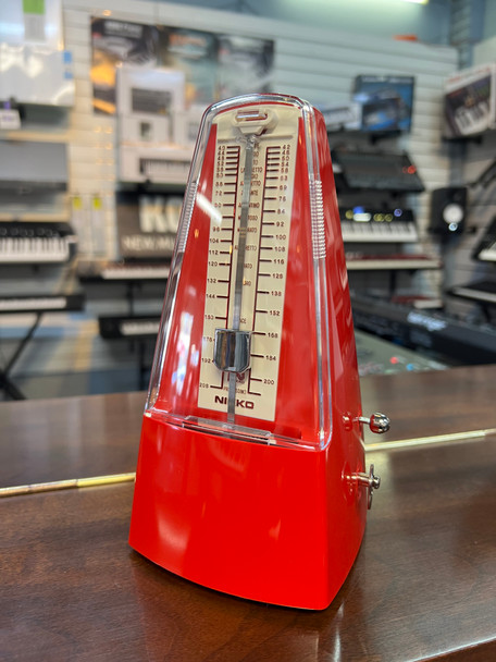 Nikko Mechanical Metronome - Red