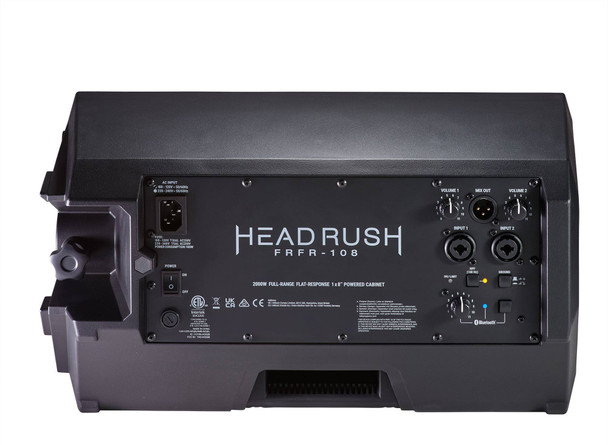 HeadRush FRFR-108 MKII 2000 Watt Full Range Powered Speaker