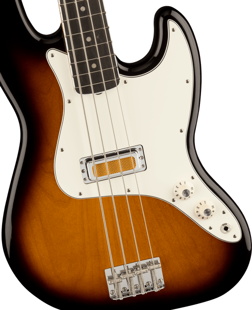 Fender Gold Foil Jazz Bass, Ebony Fingerboard, 2-Color Sunburst