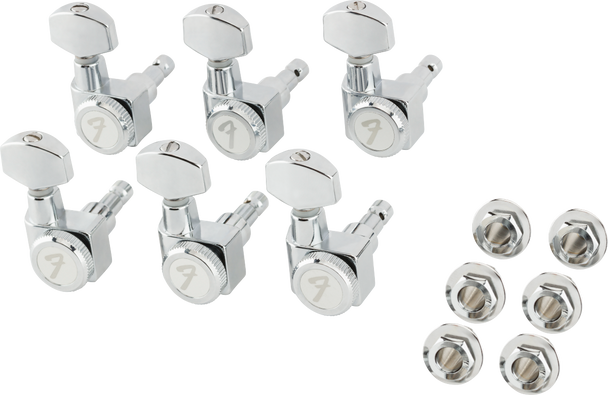 Fender Stratocaster/Telecaster Locking Tuners, All Short Post, Chrome