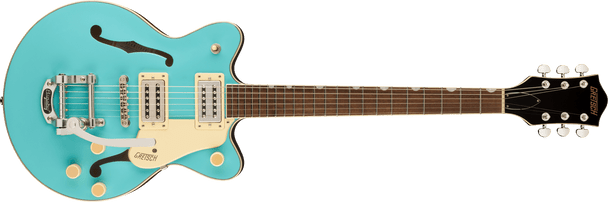 Gretsch G2655T Streamliner Center Block Jr. Double-Cut with Bigsby, Laurel Fingerboard, Tropico