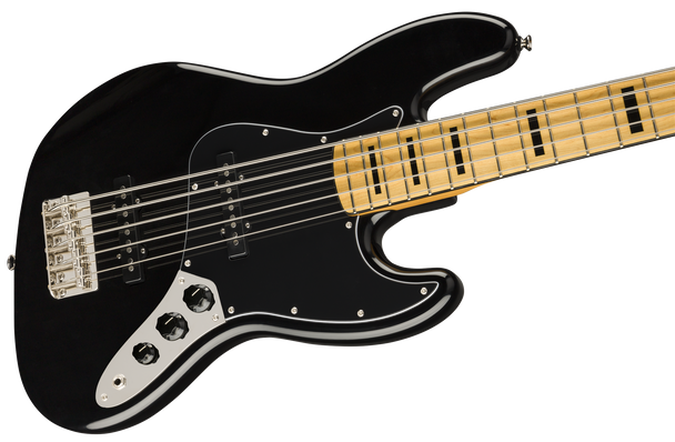 Squier Classic Vibe '70s Jazz Bass V, Maple Fingerboard, Black