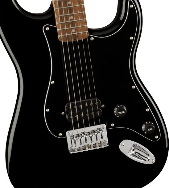 Squier FSR Affinity Series Stratocaster H HT, Laurel Fingerboard, Black