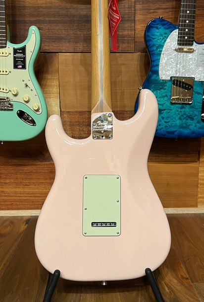 Fender Limited Edition American Professional II Stratocaster, Roasted Maple Neck, Rosewood Fingerboard, Shell Pink