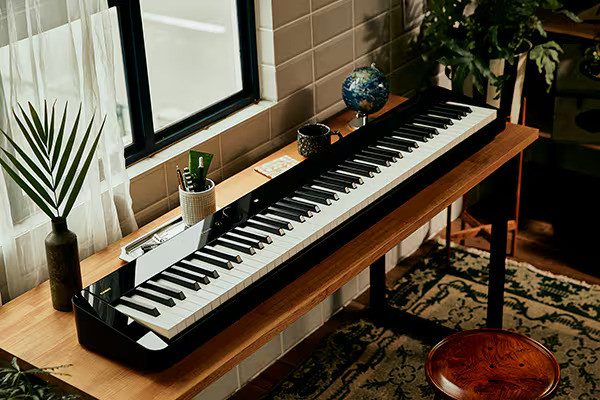 Casio PXS5000 Digital Piano Black w/ bonus CS68P Stand and SP34 Tri Pedal Unit