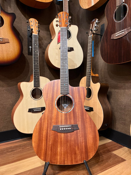 Cole Clark SAN1EC-MMAH Studio Grand Auditorium - All Mahogany