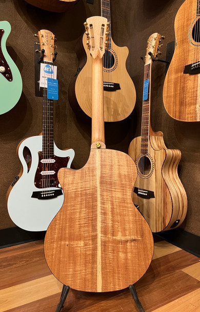 Cole Clark Studio Recording Deluxe Grand Auditorium - Redwood/Blackwood with Rosewood Fingerboard