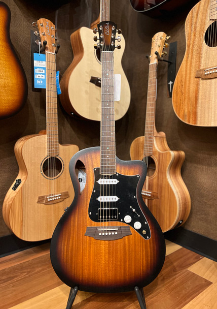 Cole Clark STL1EC-MMAH-HSS Studio True Hybrid - Mahogany