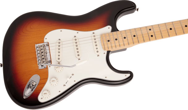 Fender Made in Japan Hybrid II Stratocaster, Maple Fingerboard, 3-Color Sunburst