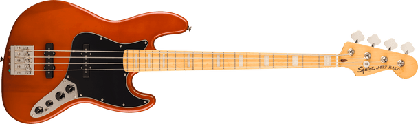 Squier Classic Vibe Active '70s Jazz Bass, Maple Fingerboard, Mocha