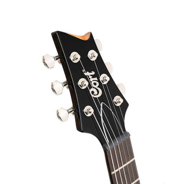 Cort M600 Mirage Series Electric Guitar - Trans Black Burst