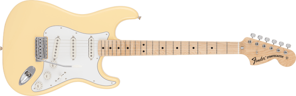 Fender Made in Japan Traditional 70s Stratocaster, Maple Fingerboard, Vintage White