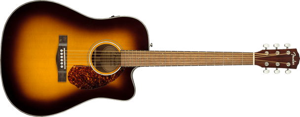 Fender CD-140SCE Dreadnought with Hard Case, Sunburst