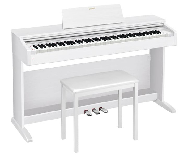 Casio AP-270 Digital Piano with Bench - White