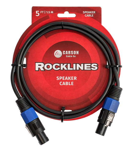 Carson Rocklines RSN05 Speakon Cable - 5ft