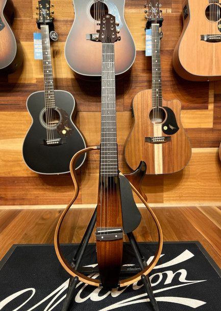 Pre-Owned Yamaha SLG200S Silent Guitar - Tobacco Brown Sunburst
