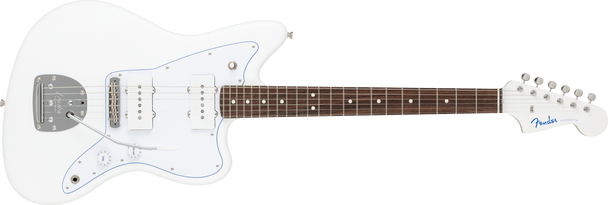Fender Made in Japan Limited Hybrid II Jazzmaster, Blanc, Rosewood Fingerboard, White