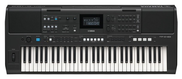 Yamaha PSR-E483 61-Key Touch Response Portable Keyboard