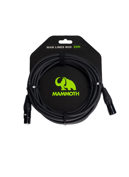 Mammoth MAM Lines M20 Microphone Cable - 20ft