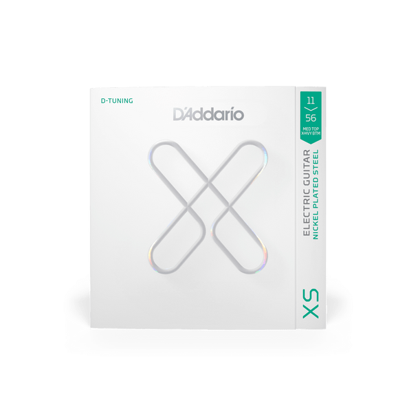 D'Addario XS Nickel Electric Guitar Strings 11-56