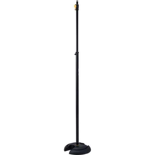 Hercules MS201BPLUS H-Base Microphone Stand with EZ Grip Height Adjustment