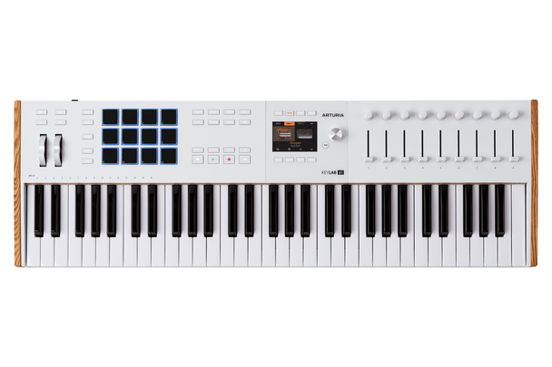 Arturia KeyLab 61 Mk3 61-Key MIDI Controller White Secondhand