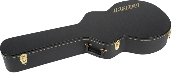 Gretsch G6241FT 16" Hollow Body Flat Top Hardshell Case, Black