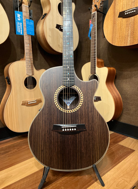 Cole Clark RAN2EC-RRE 2 Series Recording Grand Auditorium - All Rosewood with Ebony Fingerboard