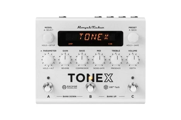IK Multimedia AmpliTube TONEX Pedal - Limited Edition Anniversary White