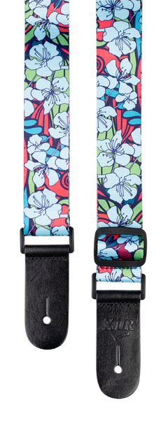 XTR Ukulele Strap - Blue Floral